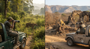 compare corbett and ranthambore for a 5 day wildlife photography trip in november on a 50k budget